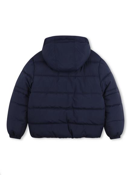 Timberland Kids' Hooded Puffer Jacket, Navy - view 2, Navy