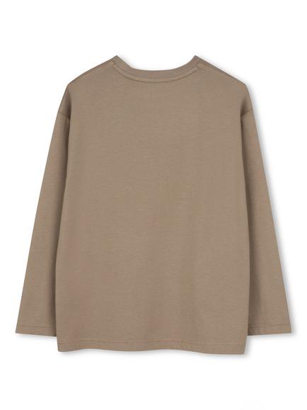 Timberland Kids' Long Sleeve Top, Khaki - view 2, Khaki