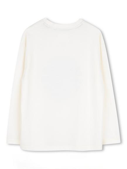 Timberland Kids' Long Sleeve Top, Ivory - view 2, Ivory