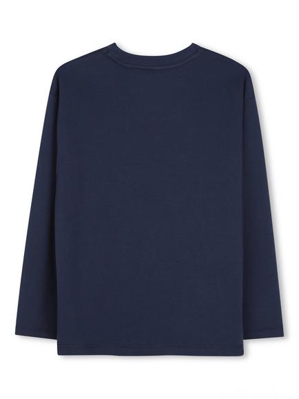 Timberland Kids' Long Sleeve Top, Navy - view 2, Navy