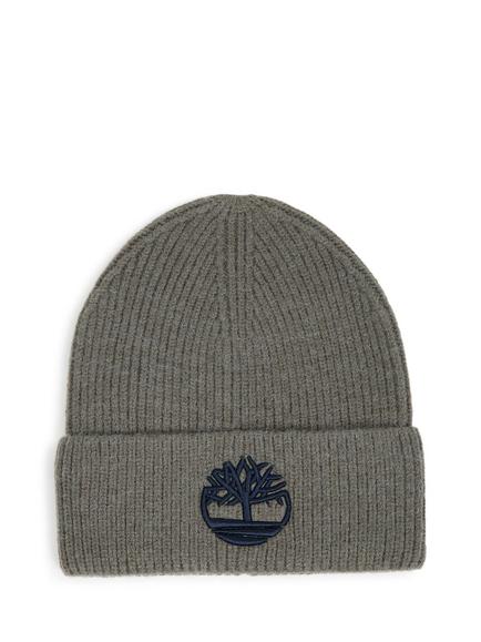 Timberland Kids' Pull On Rib Beanie Hat, Sea Green, Sea Green