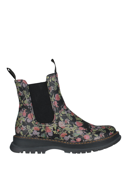 Josef Seibel Peyton 05 Floral Ankle Boots, Multi - view 2, Multi