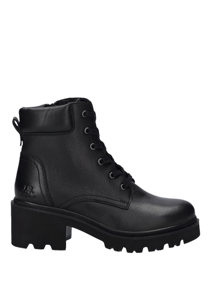 Josef Seibel Josephine 02 Leather Ankle Boots, Black, Black