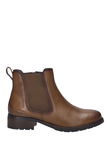 Josef Seibel Kate 12 Leather Ankle Boots, Camel Brown, Camel Brown