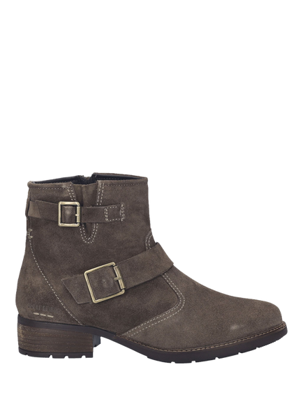 Josef Seibel Kate 21 Nubuck Ankle Boots, Taupe