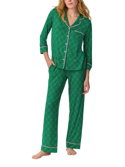 kate spade new york Floral Pyjamas, Green, Green