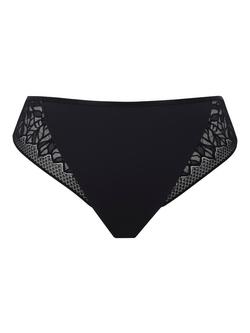 Panache Sculptresse Sophia Brazilian Briefs, Black - view 2, Black