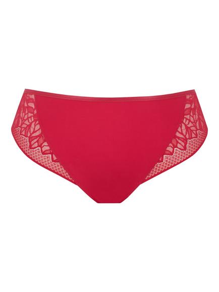 Sculptresse Sophia Brazilian Knickers, Raspberry - view 2, Raspberry