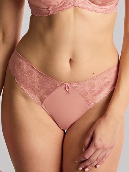 Panache Amour Brazilian Knickers, Rose Pink, Rose Pink
