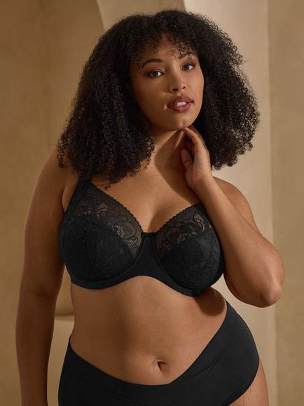 Sculptresse Dream Comfort Full Cup Bra, Black - view 2, Black