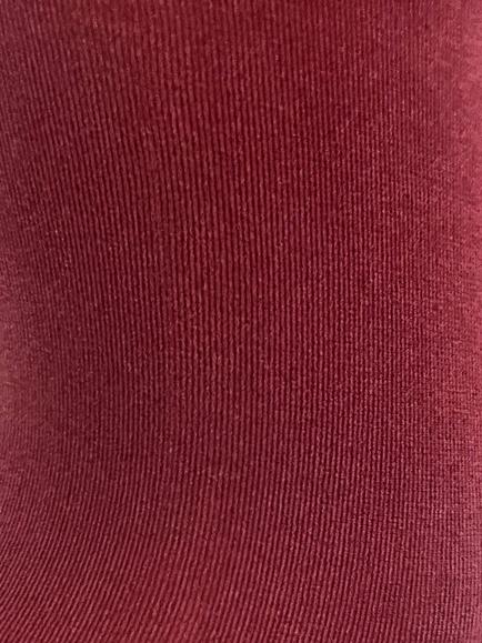 John Lewis 60 Denier Velvet Touch Tights - view 2, Bordeaux