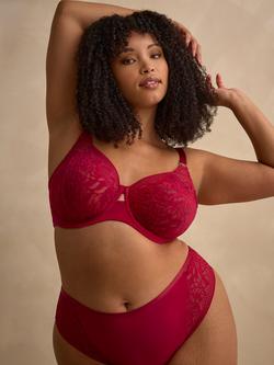 Sculptresse Sophia Full Cup Bra, Raspberry - view 2, Raspberry