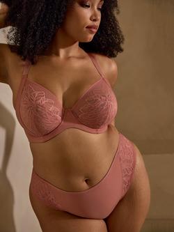 Sculptresse Sophia Plunge Bra, Sienna Rose - view 2, Sienna Rose