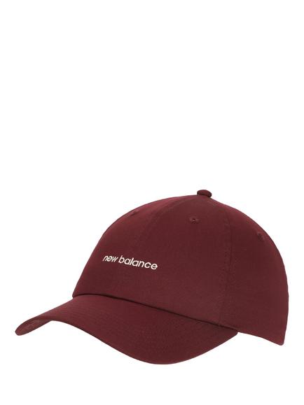New Balance 6 Panel Linear Logo Women's Cap, Mulled Wine, Mulled Wine