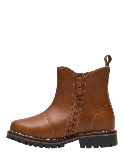Clarks Kids' Cliff Chelsea T Ankle Boots, Tan - view 2, Tan