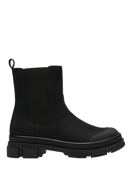 Clarks Kids' Zinnia Sea O Chelsea Boots, Black, Black