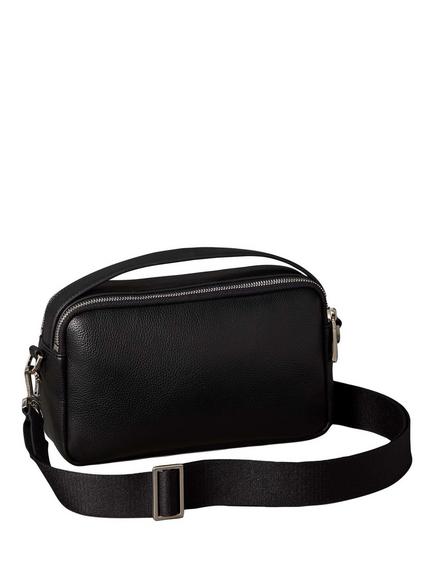 Calvin Klein Raised Logo Camera Bag, Black - view 2, Black