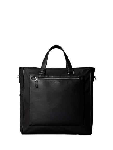 Calvin Klein Laptop Tote Bag, Black, Black
