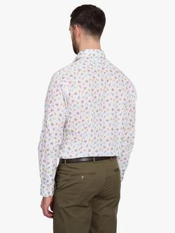 Simon Carter Squid Ice Cream Cotton Shirt, White/Multi - view 2, White Multi