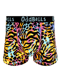 OddBalls Cotton Blend Boxers, Pack of 3, Multi - view 2, Multi