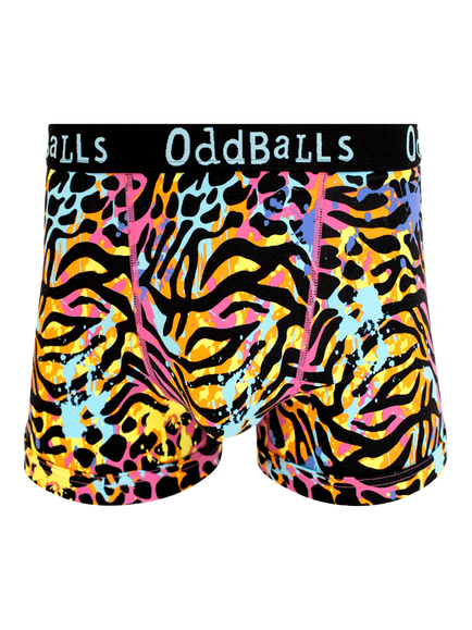 OddBalls Cotton Blend Boxers, Pack of 3, Multi - view 2, Multi