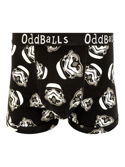 OddBalls Stormtrooper Original Cotton Blend Boxers, Multi, Multi