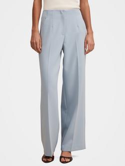 Forever New Lee Wide Leg Trousers, Sky Blue, Sky Blue