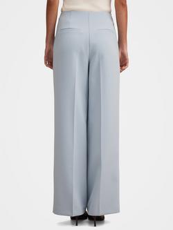 Forever New Lee Wide Leg Trousers, Sky Blue - view 2, Sky Blue