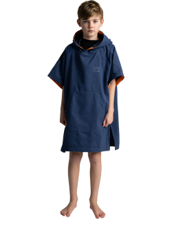 Red Kids' QD Changing Robe, Admiral Blue, Admiral Blue