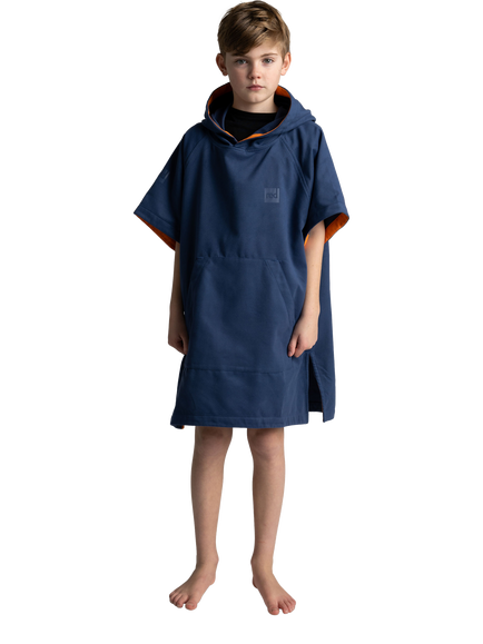 Red Kids' QD Changing Robe, Admiral Blue, Admiral Blue