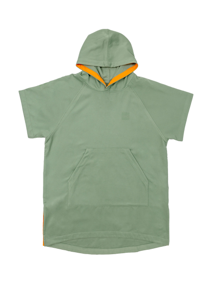 Red Kids' QD Changing Robe, Admiral Blue, Sage Green