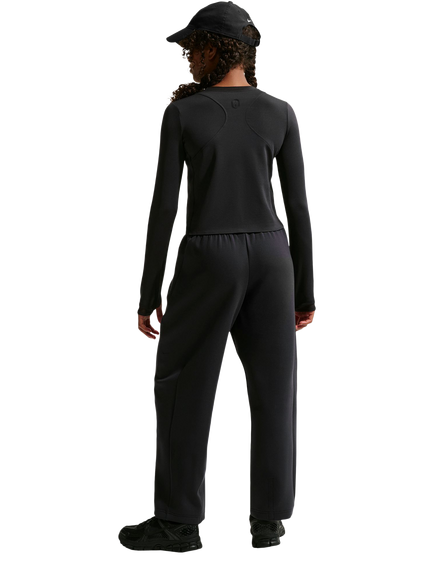 Nike Kids' MAVN Dri-FIT Ribbed Long Sleeve Top, Black - view 2, Black
