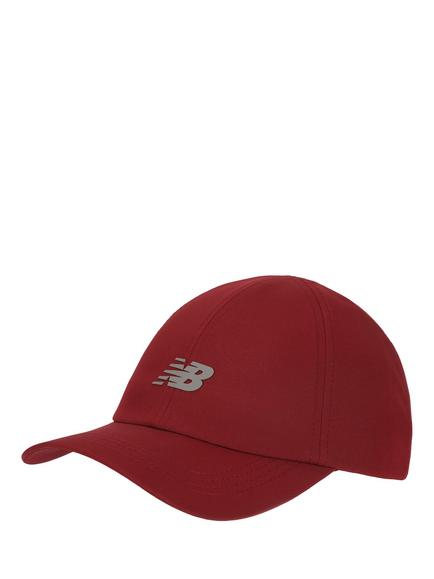 New Balance 6 Panel Performance Hat, Podium Red, Podium Red