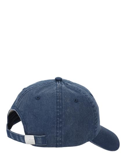 New Balance 6 Panel Linear Logo Hat, Navy - view 2, Navy