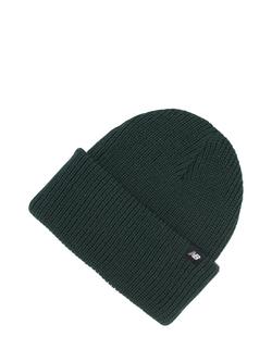 New Balance Ribbed Knit Beanie, Nordic Green