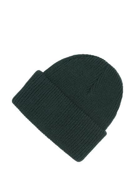 New Balance Ribbed Knit Beanie - view 2, Nordic Green