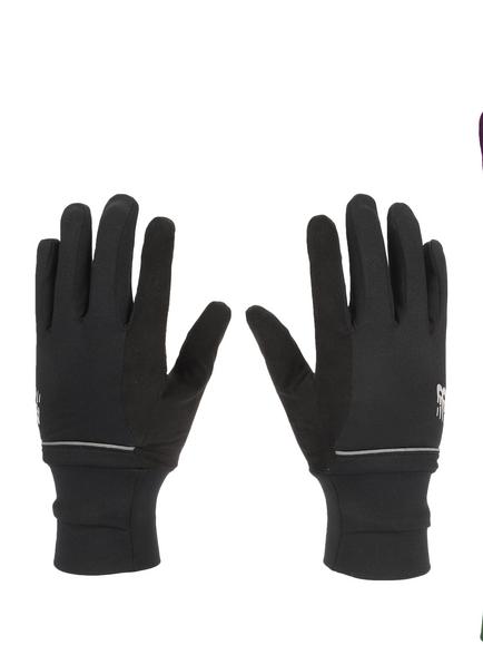 New Balance Performance Gloves, Black, Black