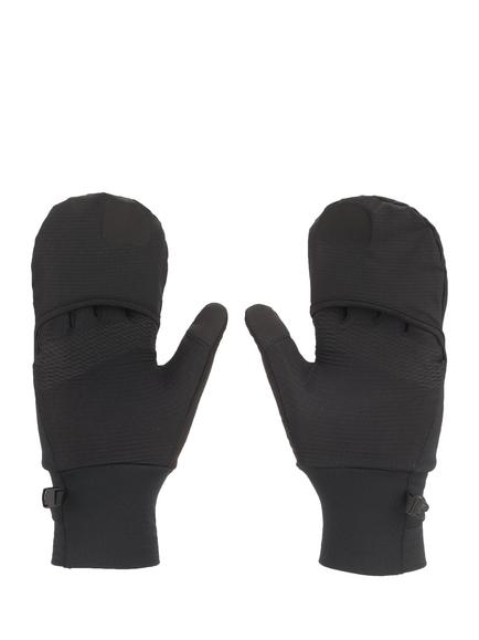 New Balance Convertible Performance Gloves, Black - view 2, Black