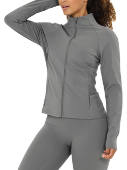 Athlecia Women's Emarri Full Zip Training Jacket, Poppy Seed
