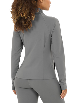 Athlecia Women's Emarri Full Zip Training Jacket - view 2, Poppy Seed