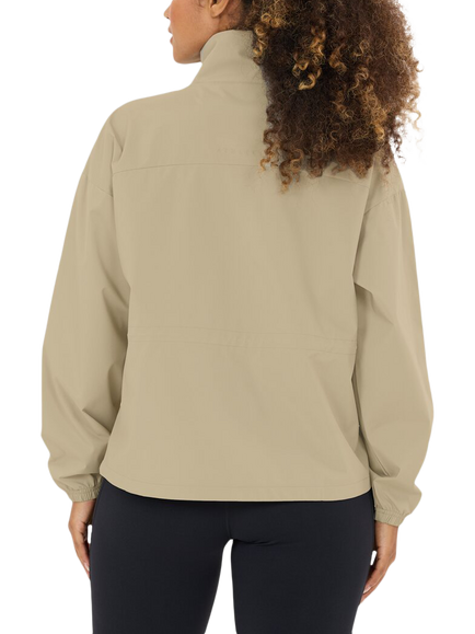 Athlecia Women's Half Zip Jacket, Laurel Oak - view 2, Laurel Oak