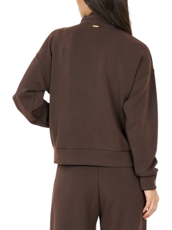 Athlecia Jillnana Half Zip Sweatshirt - view 2, Chocolate Torte