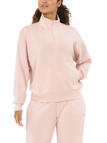 Athlecia Jillnana Half Zip Sweatshirt, Hushed Violet