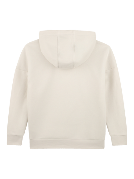 BOSS Kids' Graphic Logo Hoodie, Ivory - view 2, Ivory