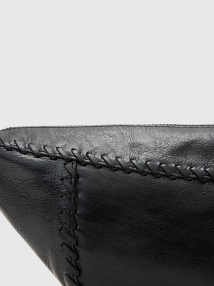 AllSaints Esme Whipstitch Crossbody Bag, Black - view 2, Black