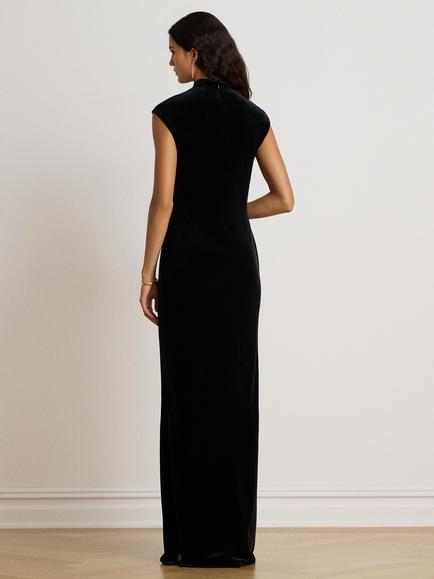 Lauren Ralph Lauren Sleeveless Maxi Dress, Black - view 2, Black