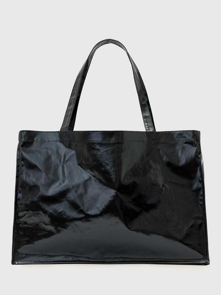 AllSaints Coated Tote Bag, Black, Black