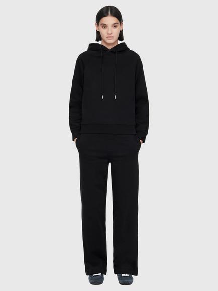 AllSaints Cotton Regular Fit Hoodie, Black - view 2, Black