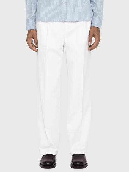 AllSaints Aston Stretch Cotton Chino Trousers, White