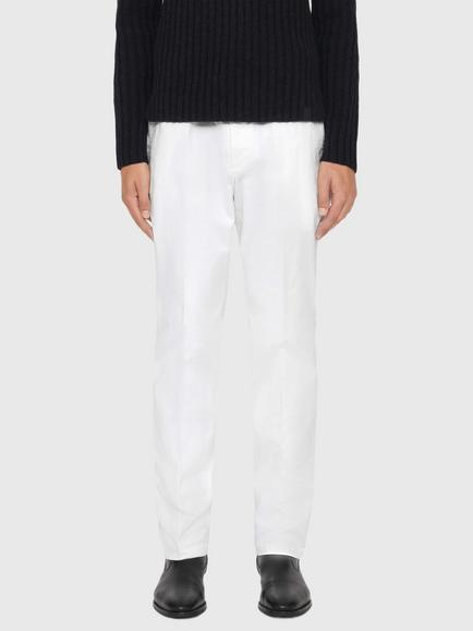 AllSaints Haydon Slim Fit Cotton Rich Chinos, Anthracite Black, China White